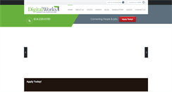 Desktop Screenshot of digitalworksjobs.com